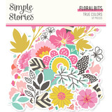 Simple Stories True Colors Floral Bits & Pieces (21832) (DISCONTINUED)