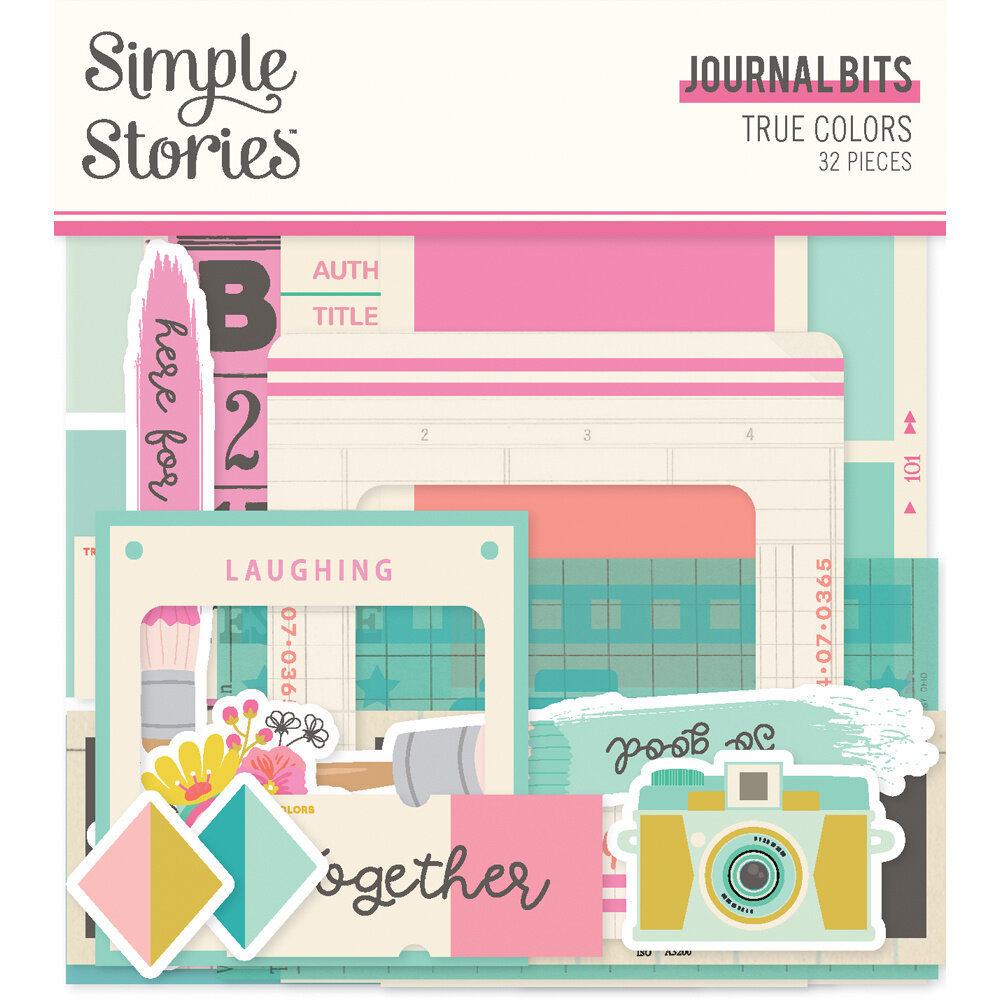 Simple Stories True Colors Journal Bits & Pieces (21819) (DISCONTINUED)