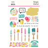 Simple Stories True Colors Rub Ons (21821) (DISCONTINUED)