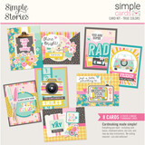 Simple Stories True Colors Simple Cards Kit (21831) (DISCONTINUED)