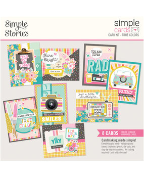 Simple Stories True Colors Simple Cards Kit (21831) (DISCONTINUED)
