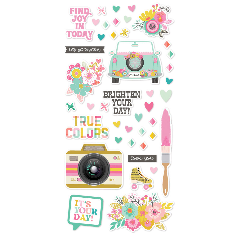 Simple Stories True Colors Simple Cards Kit (21831) (DISCONTINUED) Simple Stories True Colors Simple Cards Kit (21831) (DISCONTINUED)