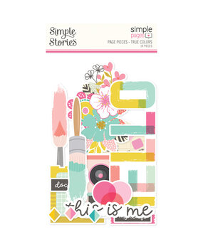 Simple Stories True Colors Simple Pages Pieces (21830) (DISCONTINUED)