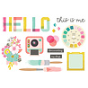 Simple Stories True Colors Simple Pages Pieces (21830) (DISCONTINUED)