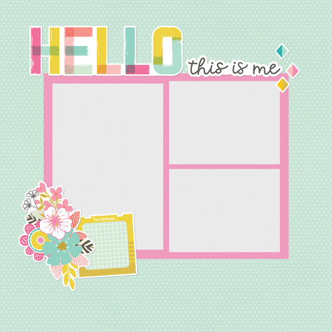 Simple Stories True Colors Simple Pages Pieces (21830) (DISCONTINUED)