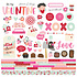Valentine's Day Cardstock Stickers (21911) (OUTLET) Valentine's Day Cardstock Stickers (21911) (OUTLET)