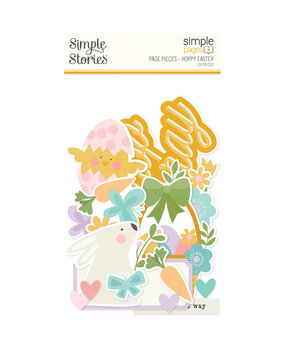 Simple Stories Hoppy Easter Simple Pages Pieces (21925) (DISCONTINUED)
