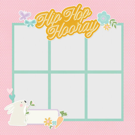 Simple Stories Hoppy Easter Simple Pages Pieces (21925) (DISCONTINUED)