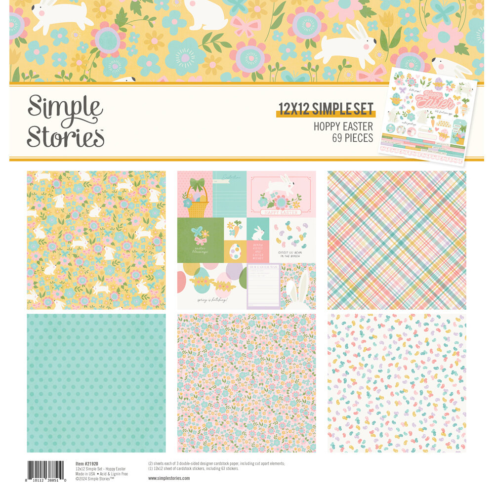Simple Stories Hoppy Easter Collection Kit (21920) (DISCONTINUED)