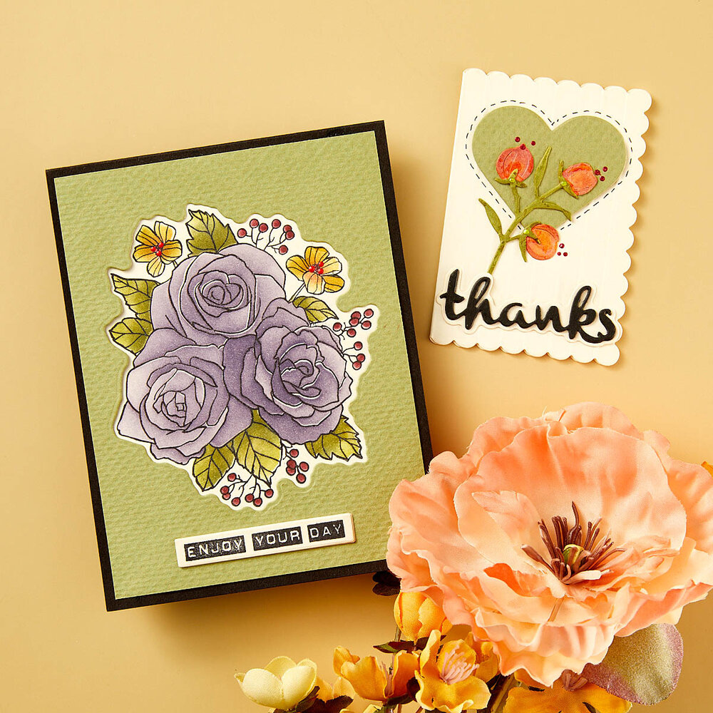 Spellbinders Garden Party Clear Stamp & Die Set (SDS-188) (OUTLET) Spellbinders Garden Party Clear Stamp & Die Set (SDS-188) (OUTLET)