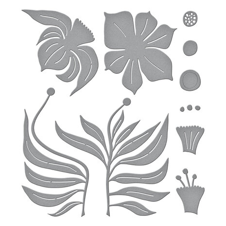 Spellbinders Fresh Picked Daffodils Etched Dies (S5-617) (DISCONTINUED)