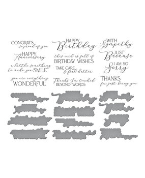 Spellbinders You are Everything Sentiments Press Plate & Die Set (BP-110) Spellbinders You are Everything Sentiments Press Plate & Die Set (BP-110)