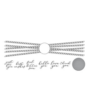 Spellbinders Sealed Cord & Faux Seal Sentiments Press Plate & Die Set (BP-107) Spellbinders Sealed Cord & Faux Seal Sentiments Press Plate & Die Set (BP-107)