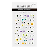 Spellbinders Monster Eyes Enamel Stickers (56pcs) (SCS-322)