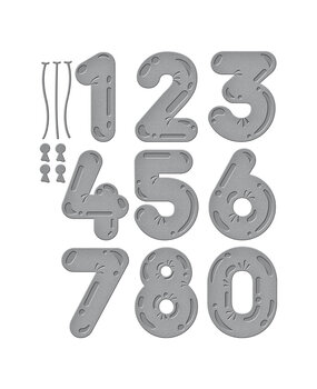 Spellbinders Birthday Balloons Etched Dies (S5-614)