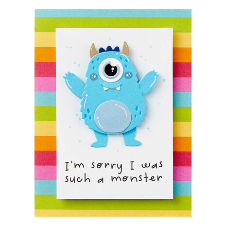 Spellbinders Dancin' Birthday Monster Etched Dies (S3-495) Spellbinders Dancin' Birthday Monster Etched Dies (S3-495)