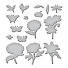 Spellbinders Beautiful Blooms Etched Dies (S7-243) (OUTLET) Spellbinders Beautiful Blooms Etched Dies (S7-243) (OUTLET)