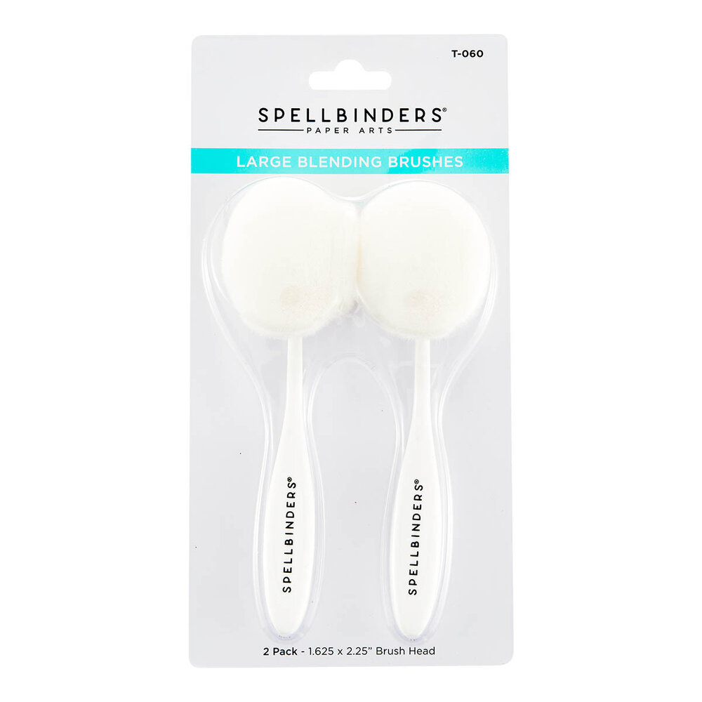 Spellbinders Large Blending Brushes (2pcs) (T-060) Spellbinders Large Blending Brushes (2pcs) (T-060)