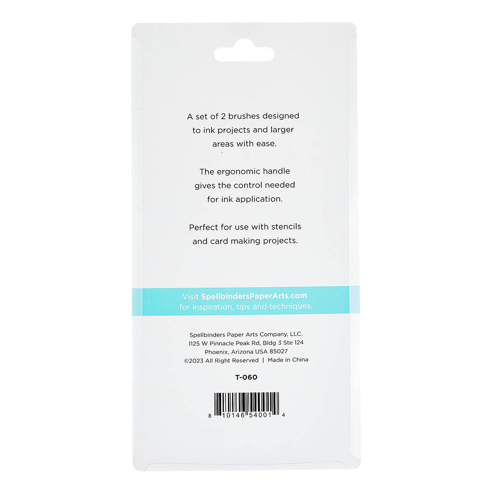 Spellbinders Large Blending Brushes (2pcs) (T-060) Spellbinders Large Blending Brushes (2pcs) (T-060)