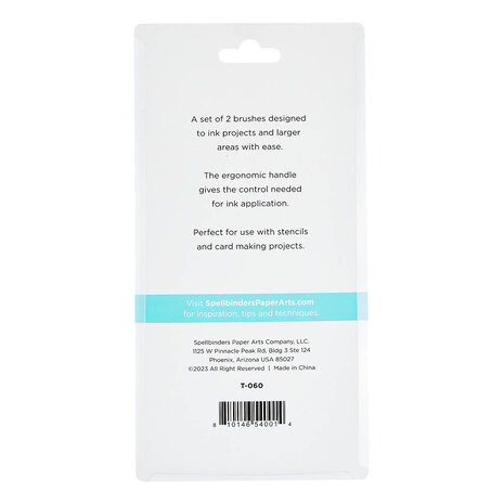 Spellbinders Large Blending Brushes (2pcs) (T-060) Spellbinders Large Blending Brushes (2pcs) (T-060)
