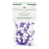 Spellbinders Must-Have Wax Bead Mix Purple (100pcs) (WS-119)