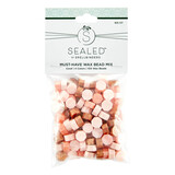 Spellbinders Must-Have Wax Bead Mix Coral (100pcs) (WS-117)