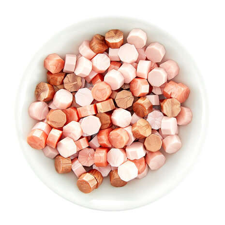 Spellbinders Must-Have Wax Bead Mix Coral (100pcs) (WS-117)