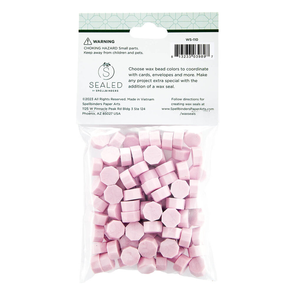 Spellbinders Cotton Candy Wax Beads (100pcs) (WS-110)