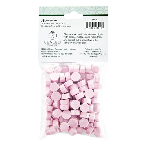 Spellbinders Cotton Candy Wax Beads (100pcs) (WS-110)