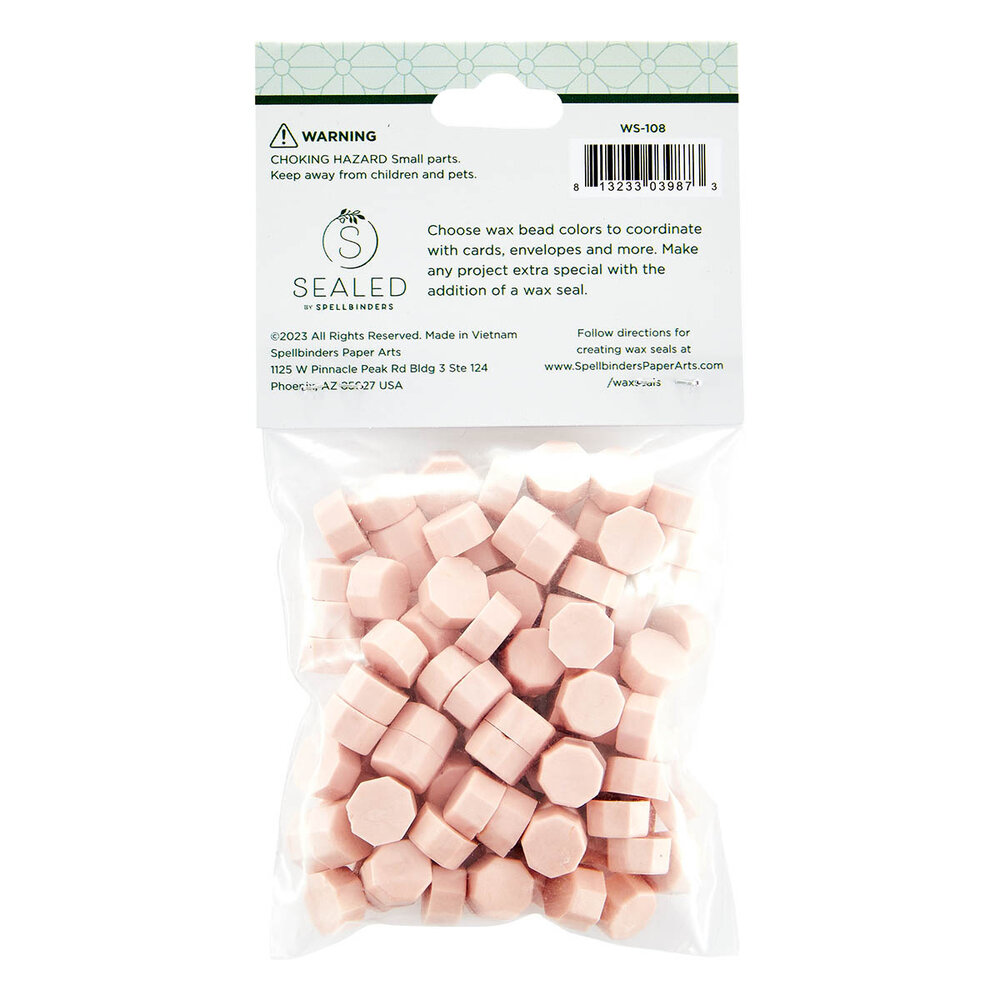Spellbinders Velvet Rose Wax Beads (100pcs) (WS-108)