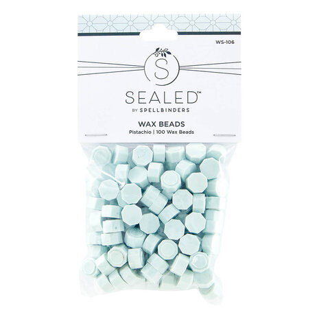 Spellbinders Pistachio Wax Beads (100pcs) (WS-106)