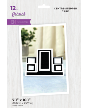 Gemini Stepper Card Metal Dies Centre - Stepper Card (GEM-MD-CAD-CSC) (DISCONTINUED)
