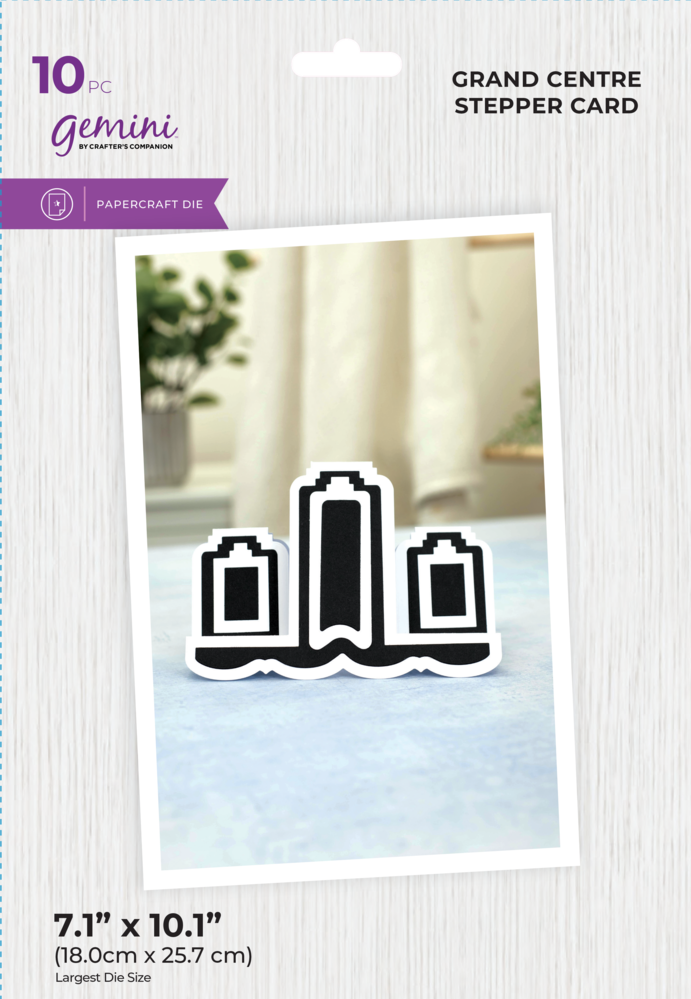 Gemini Stepper Card Metal Dies Grand Centre Stepper Card (GEM-MD-CAD-GCSC) (DISCONTINUED) Gemini Stepper Card Metal Dies Grand Centre Stepper Card (GEM-MD-CAD-GCSC) (DISCONTINUED)