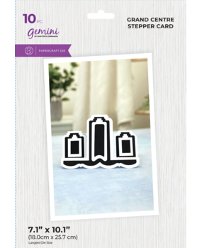 Gemini Stepper Card Metal Dies Grand Centre Stepper Card (GEM-MD-CAD-GCSC) (DISCONTINUED)