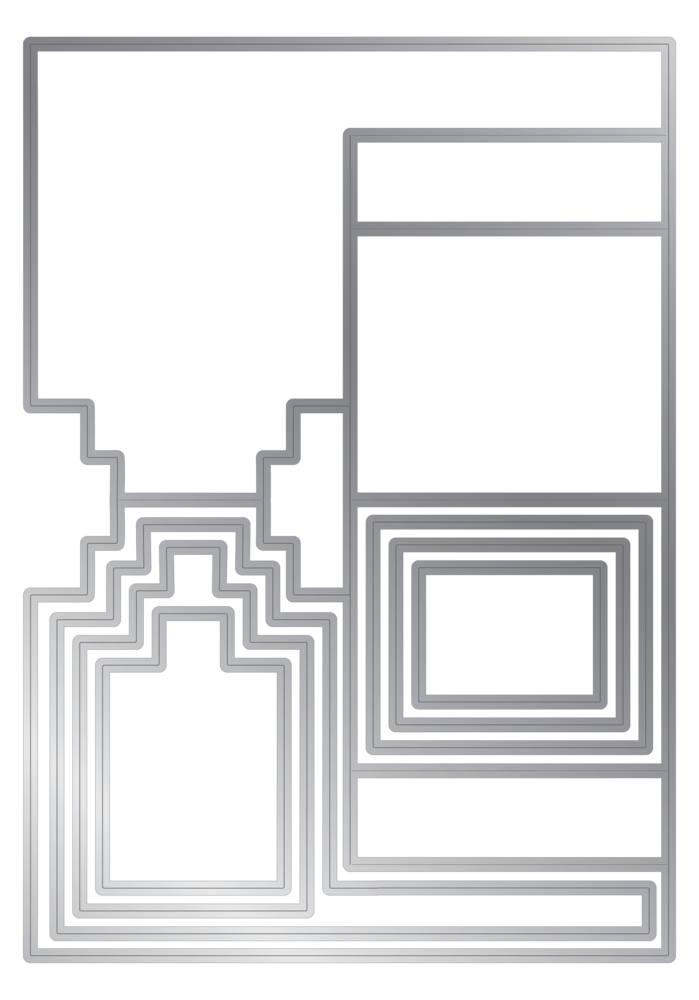 Gemini Stepper Card Metal Dies Opulent Side Stepper Card (GEM-MD-CAD-OSSC) (DISCONTINUED) Gemini Stepper Card Metal Dies Opulent Side Stepper Card (GEM-MD-CAD-OSSC) (DISCONTINUED)