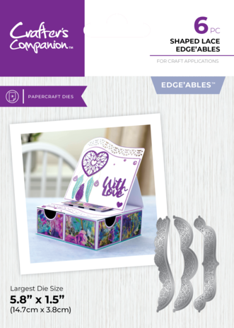 Gemini Shaped Lace Edge'ables Dies (GEM-MD-EDG-SLE) (OUTLET)