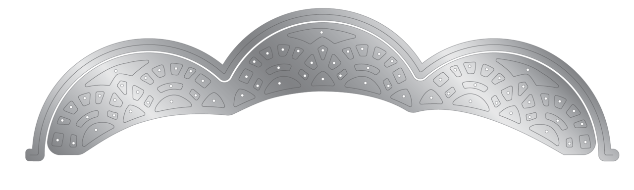 Gemini Shaped Lace Edge'ables Dies (GEM-MD-EDG-SLE) (OUTLET)