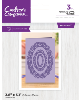 Gemini Ornate Oval Frames Elements Dies (GEM-MD-ELE-OROV) (DISCONTINUED)