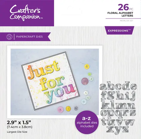 Gemini Floral Alphabet Letters Expressions Dies (GEM-MD-EXP-FAL) (DISCONTINUED) Gemini Floral Alphabet Letters Expressions Dies (GEM-MD-EXP-FAL) (DISCONTINUED)