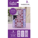 Crafter's Companion Elaborate Trio Multi-Use Patterned Stencils (CC-STEN-ELATRIO) (DISCONTINUED)