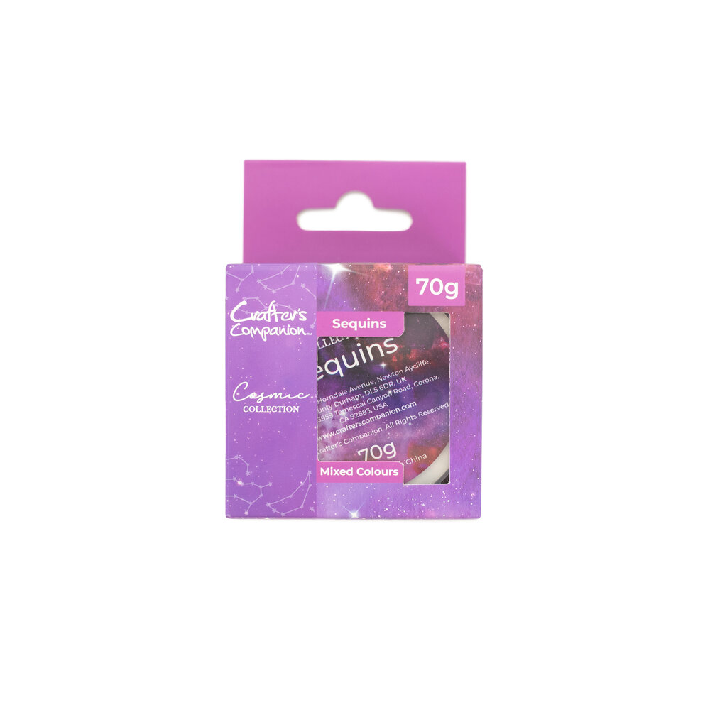 Crafter's Companion Cosmic Collection Sequins 70g (COS-SEQU) (DISCONTINUED)