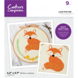 Crafter's Companion Multi Craft Dies Lace Fox (CC-MCD-LFOX) (DISCONTINUED)