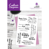 Crafter's Companion Easter Blessings 6x4 Inch Clear Stamps (8pcs) (CC-CA-ST-EABL) (DISCONTINUED)