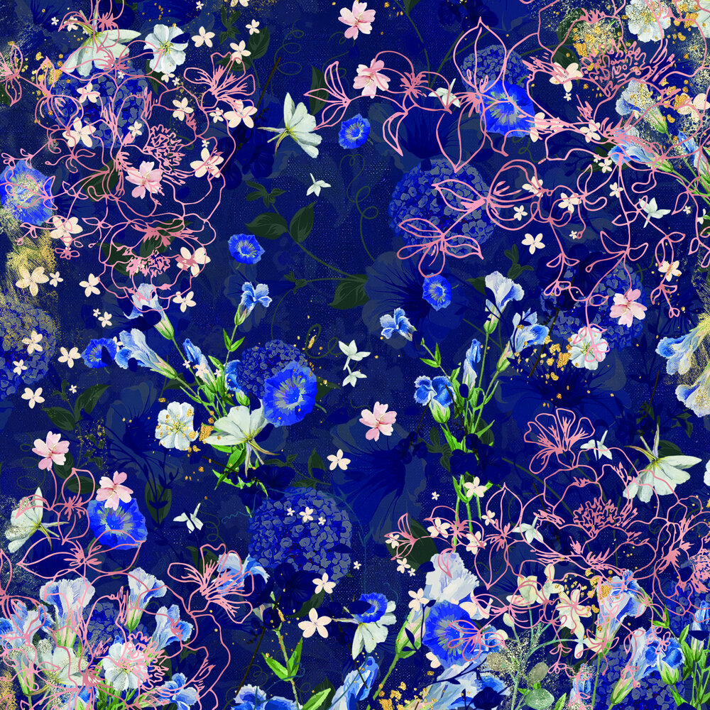 Crafter's Companion Floral Elegance 8x8 Inch Vellum Pad (S-FE-VELPAD8) (DISCONTINUED)