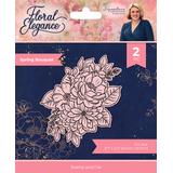 Crafter's Companion Floral Elegance Stamp & Die Spring Bouquet (S-FE-STD-SPBO) (DISCONTINUED)
