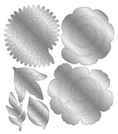 Crafter's Companion Floral Elegance Metal Die Beautiful Blooms (S-FE-MD-BEBO) (DISCONTINUED) Crafter's Companion Floral Elegance Metal Die Beautiful Blooms (S-FE-MD-BEBO) (DISCONTINUED)