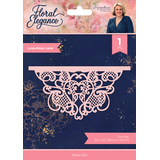 Crafter's Companion Floral Elegance Metal Die Luxurious Lace (S-FE-MD-LULA) (DISCONTINUED)
