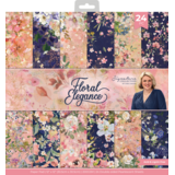 Crafter's Companion Floral Elegance 12x12 Inch Paper Pad (S-FE-PAD12)