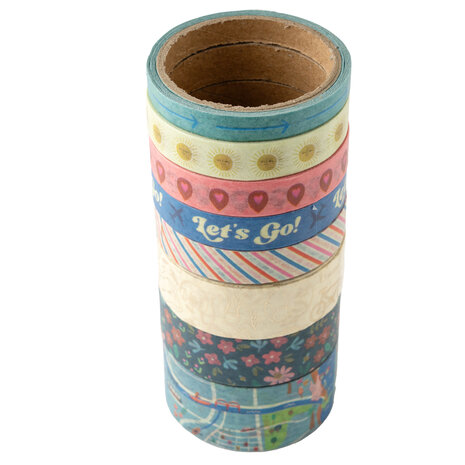 American Crafts Coast-to-Coast Washi Tape Spools Foil (8pcs) (34025935) (OUTLET) American Crafts Coast-to-Coast Washi Tape Spools Foil (8pcs) (34025935) (OUTLET)