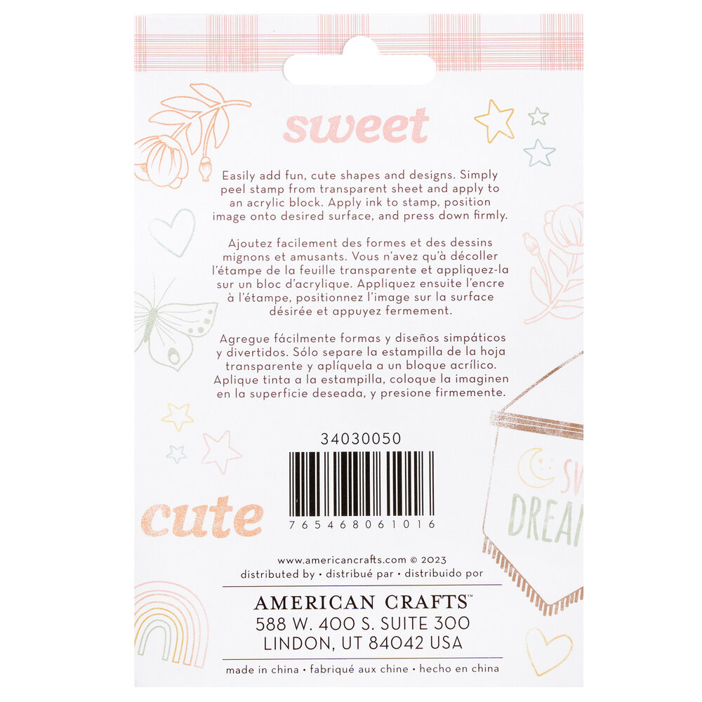 American Crafts Hello Little Girl Ink Pads (4pcs) (34030051) (OUTLET) American Crafts Hello Little Girl Ink Pads (4pcs) (34030051) (OUTLET)